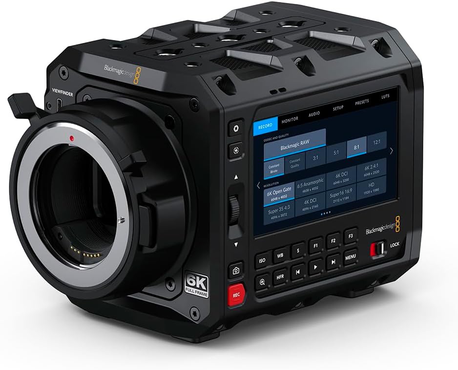 Stock image of the Blackmagic Design Pyxis 6K