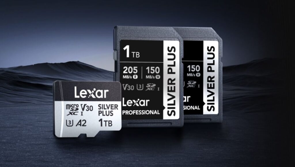 Lexar SD cards product image from lexar.