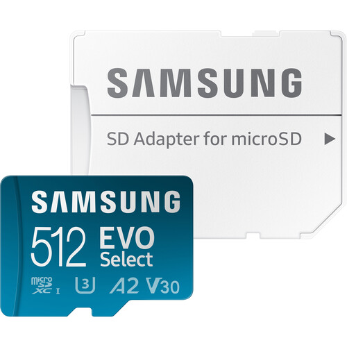Stock photo of the Samsung EVO Select UHS-I