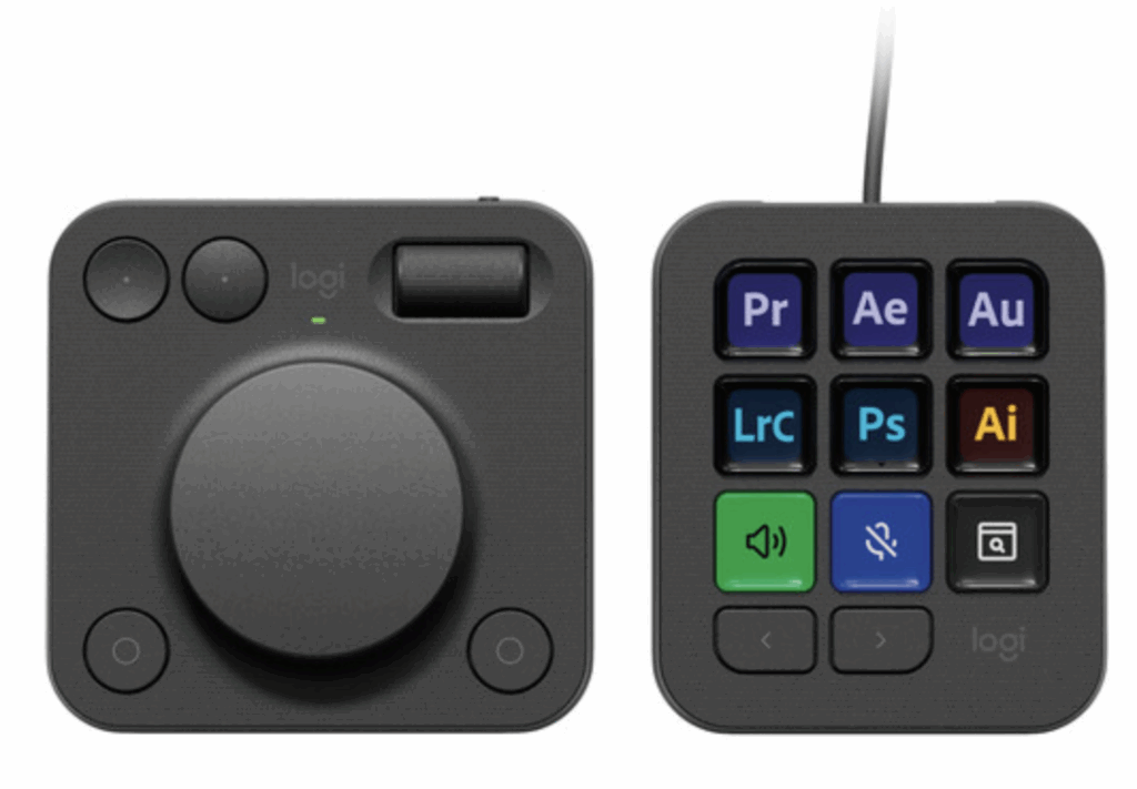 Logitech Creative Console on a white background